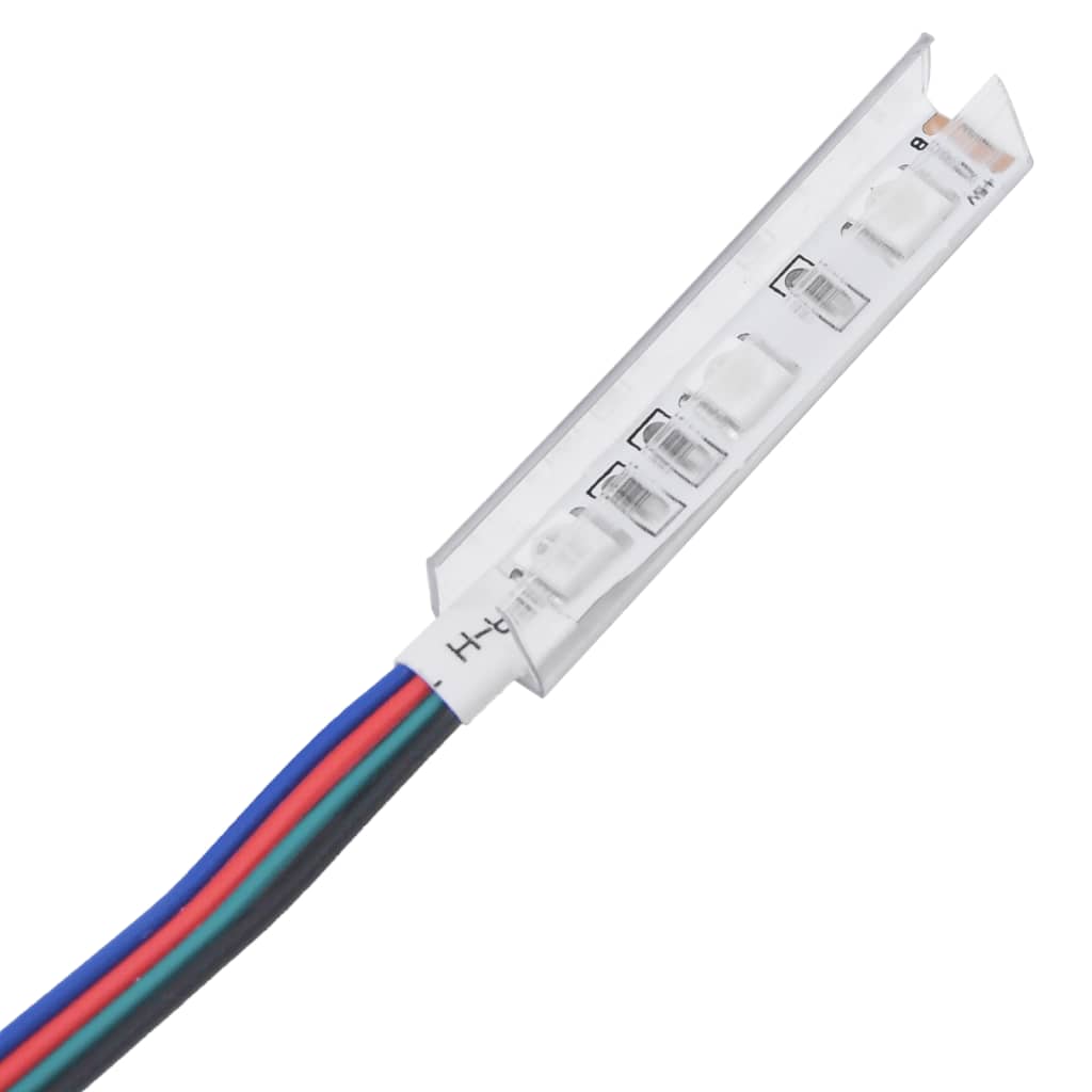 füstös tölgy színű TV-szekrény LED-ekkel 135 x 39 x 30 cm