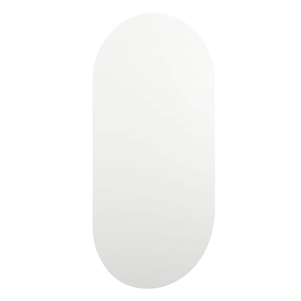 ovális üvegtükör LED-lámpákkal 40 x 20 cm