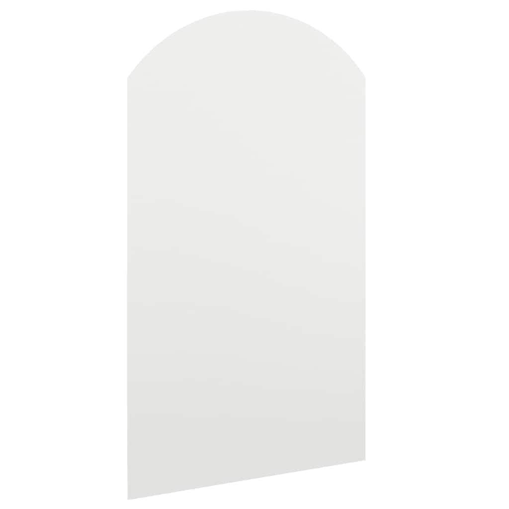 ívelt üvegtükör LED-lámpákkal 70 x 40 cm