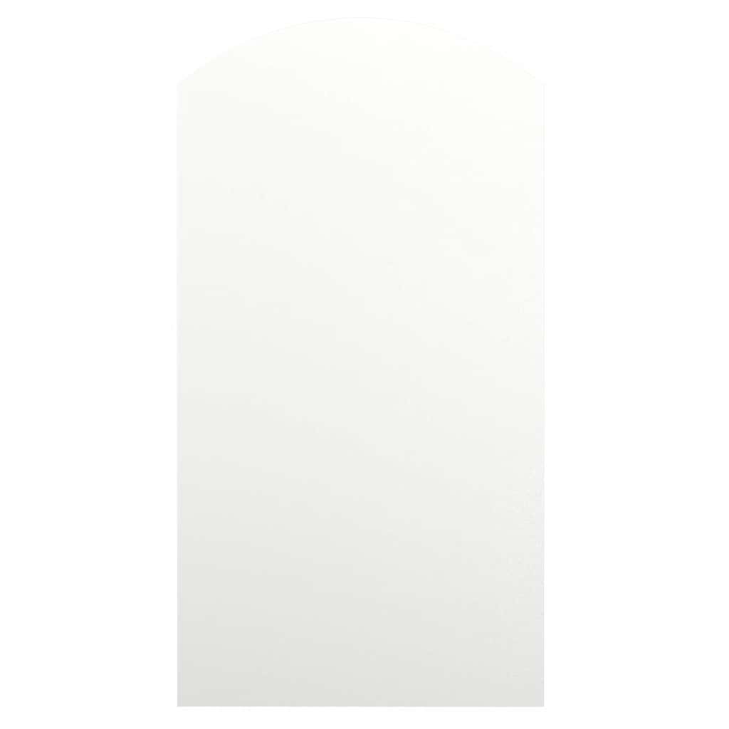ívelt üvegtükör LED-lámpákkal 90 x 45 cm