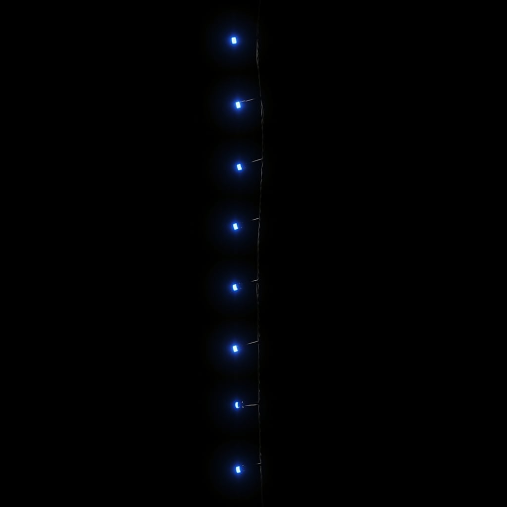 kék fényű PVC LED-füzér 300 LED-el 30 m