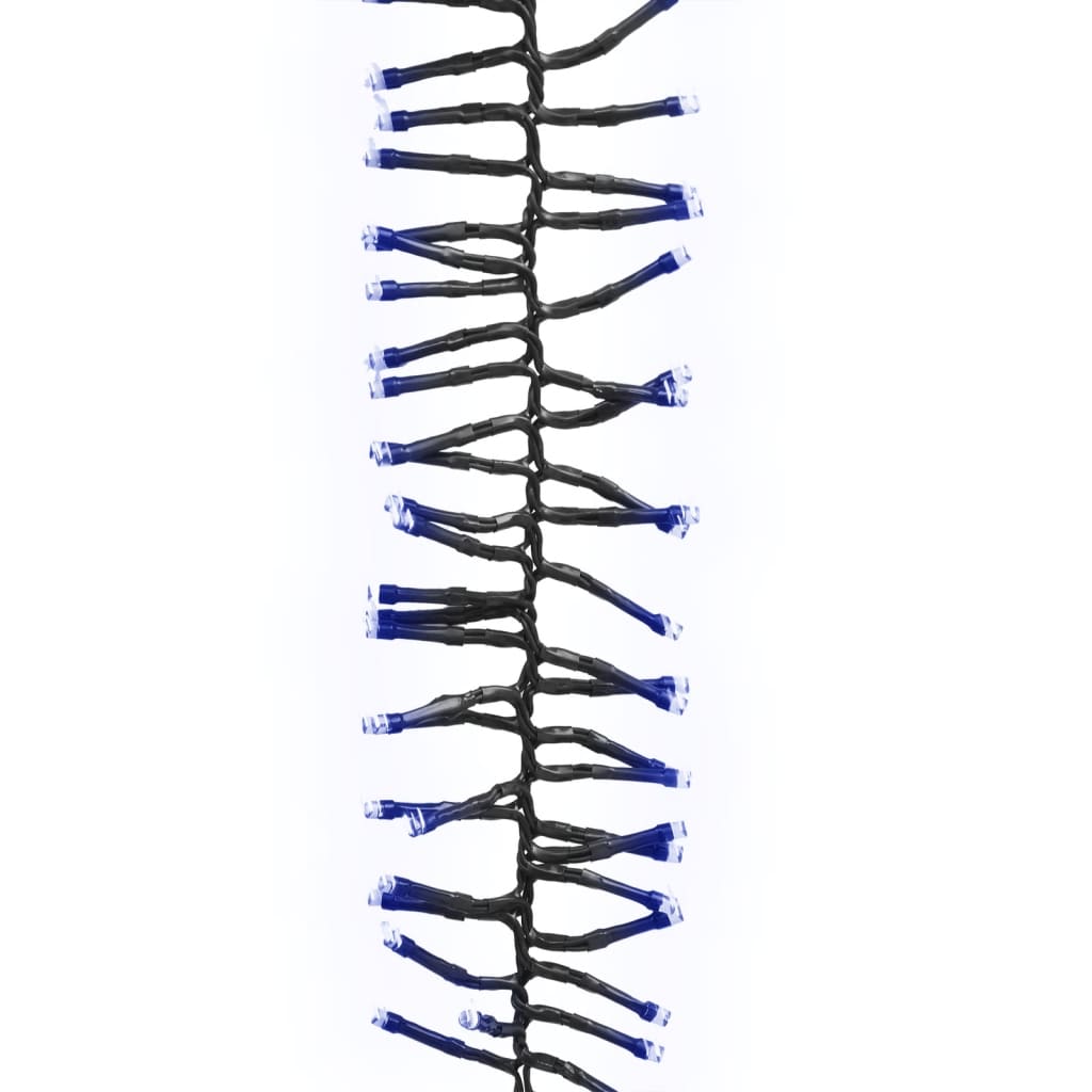 kék fényű fürtös PVC LED-szalag 2000 LED-del