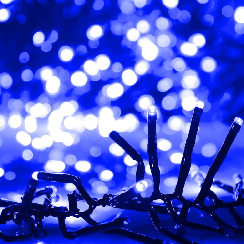 kék fényű fürtös PVC LED-szalag 2000 LED-del