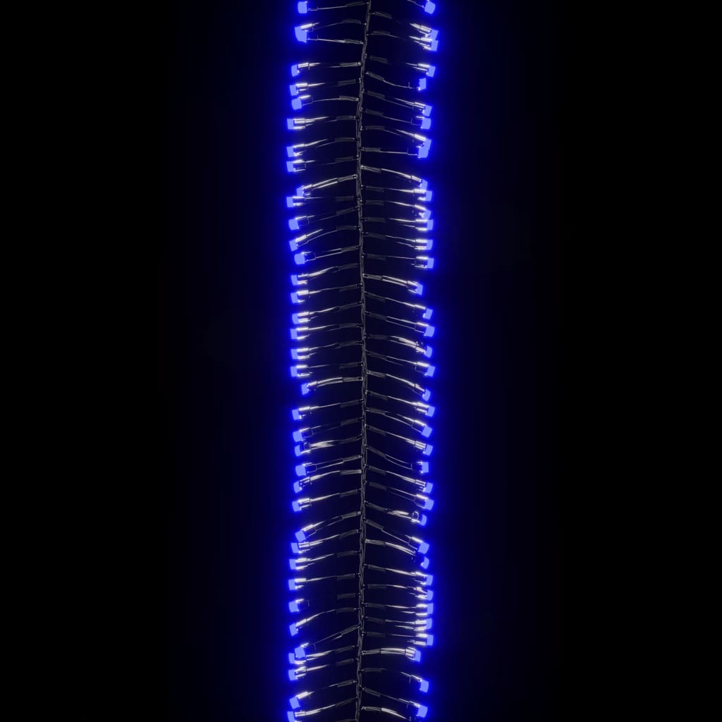 kék fényű fürtös PVC LED-szalag 2000 LED-del