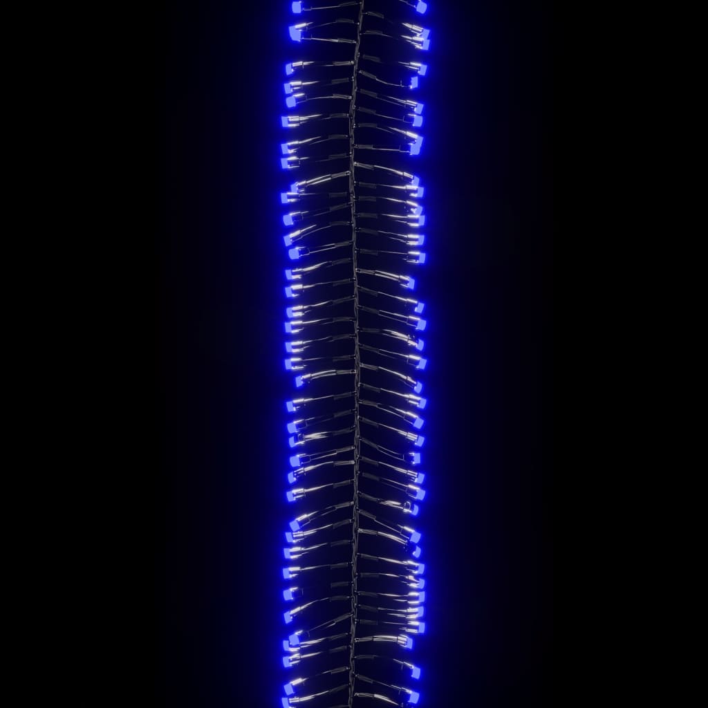 kék fényű fürtös PVC LED-szalag 3000 LED-del