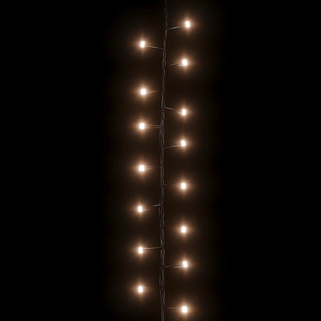 meleg fehér fényű kompakt PVC LED-szalag 400 LED-del 13 m