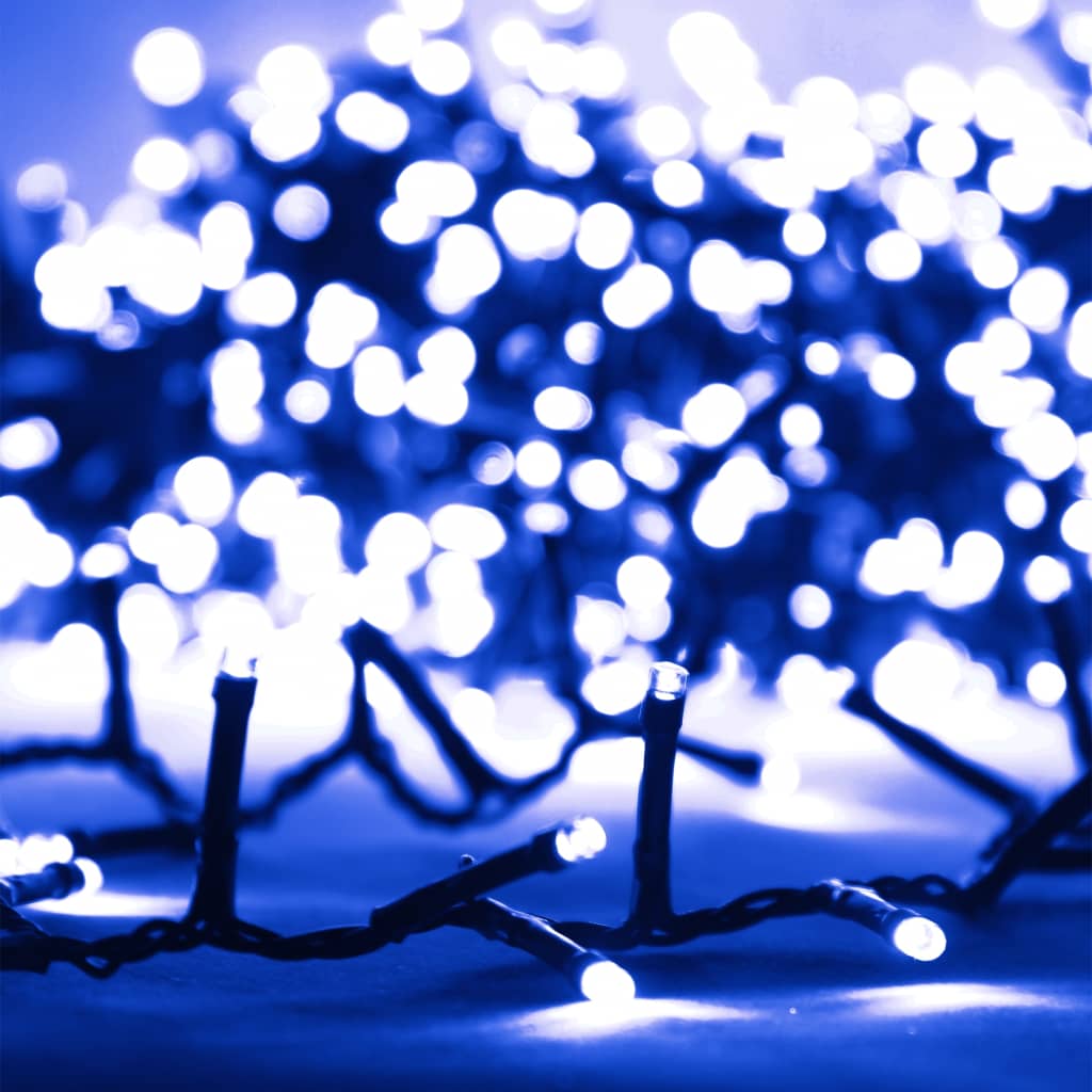 kék fényű kompakt PVC LED-szalag 400 LED-del 13 m