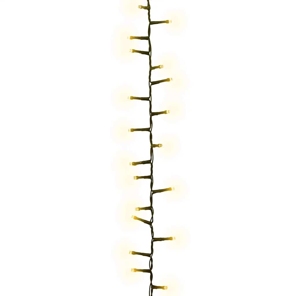 meleg fehér fényű kompakt PVC LED-szalag 2000 LED-del 40 m