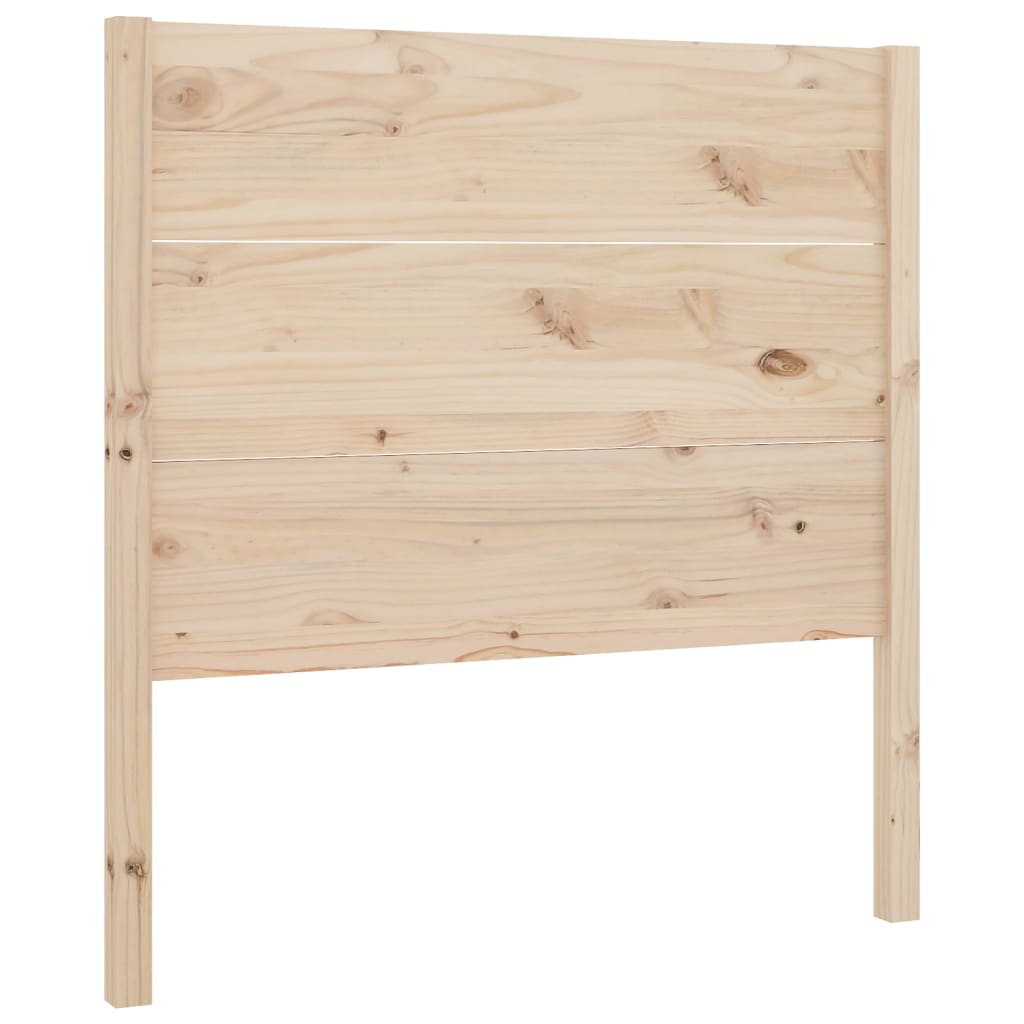 tömör fenyőfa fejtámla 81 x 4 x 100 cm