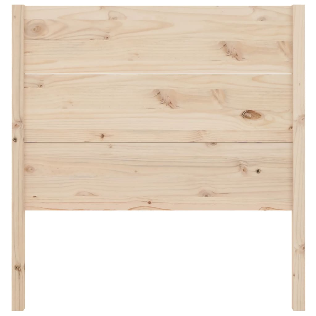tömör fenyőfa fejtámla 96 x 4 x 100 cm