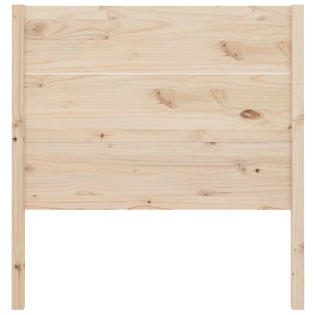 tömör fenyőfa fejtámla 106 x 4 x 100 cm