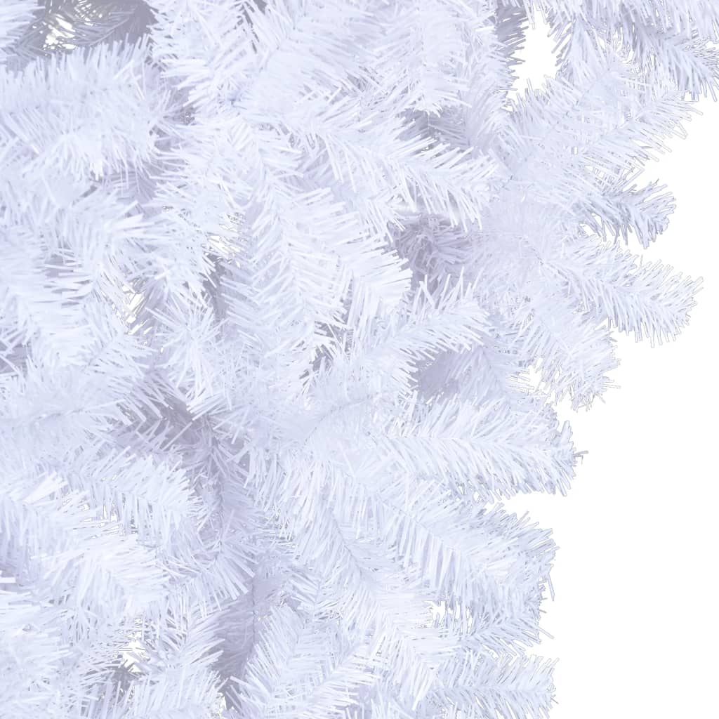 fehér fordított műkarácsonyfa állvánnyal 120 cm