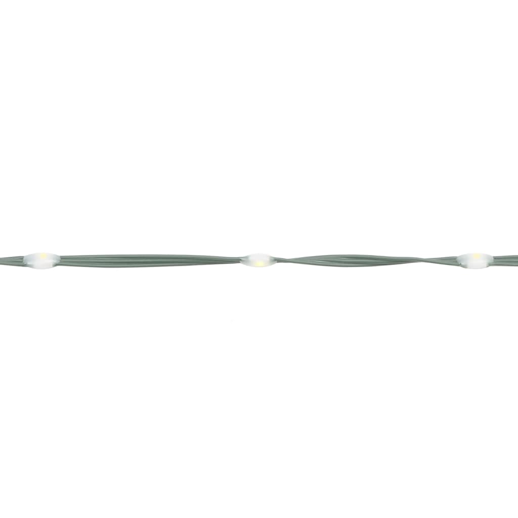 kúp alakú karácsonyfa 1400 meleg fehér LED-del 160 x 500 cm