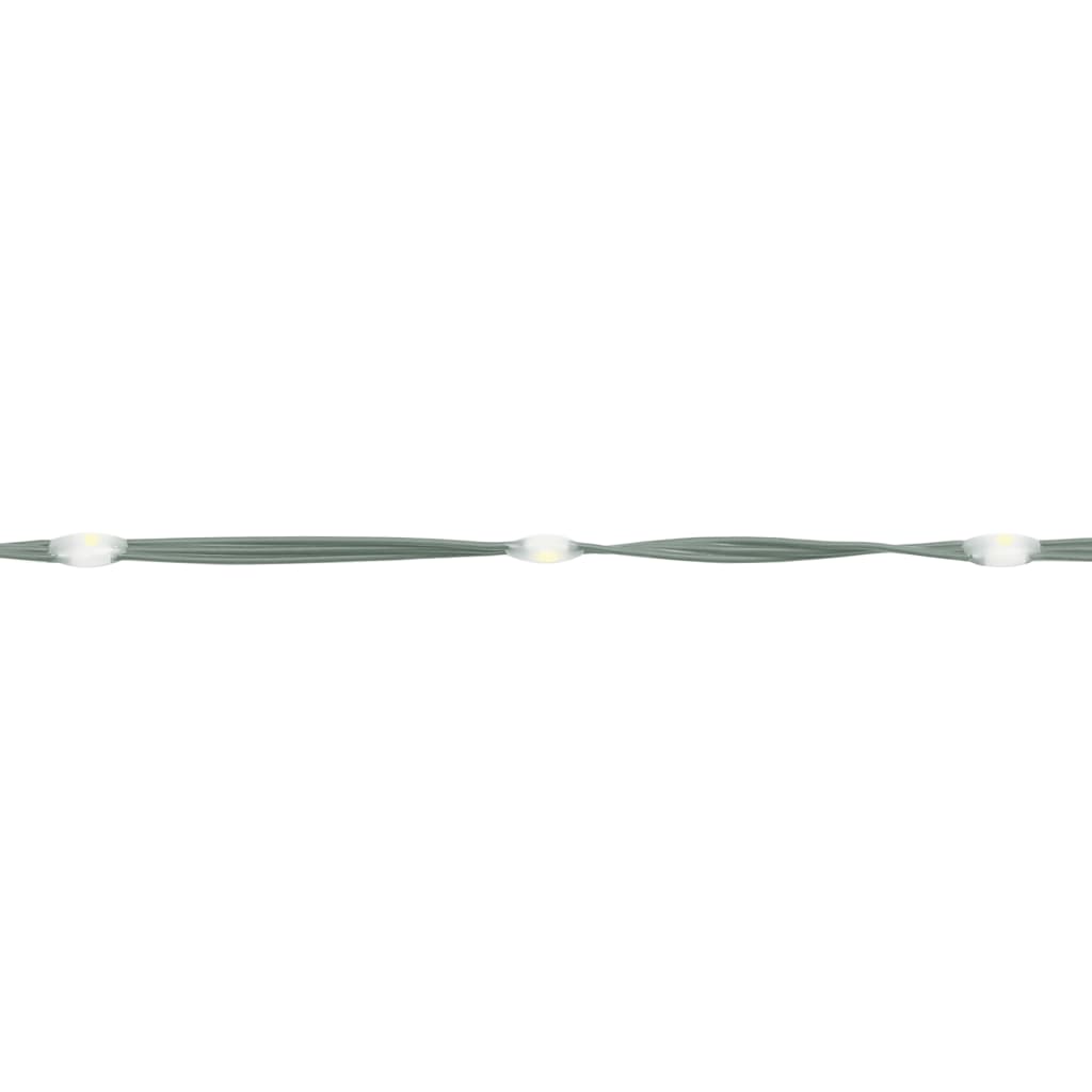 karácsonyfa zászlórúdon 1134 meleg fehér LED-del 800 cm