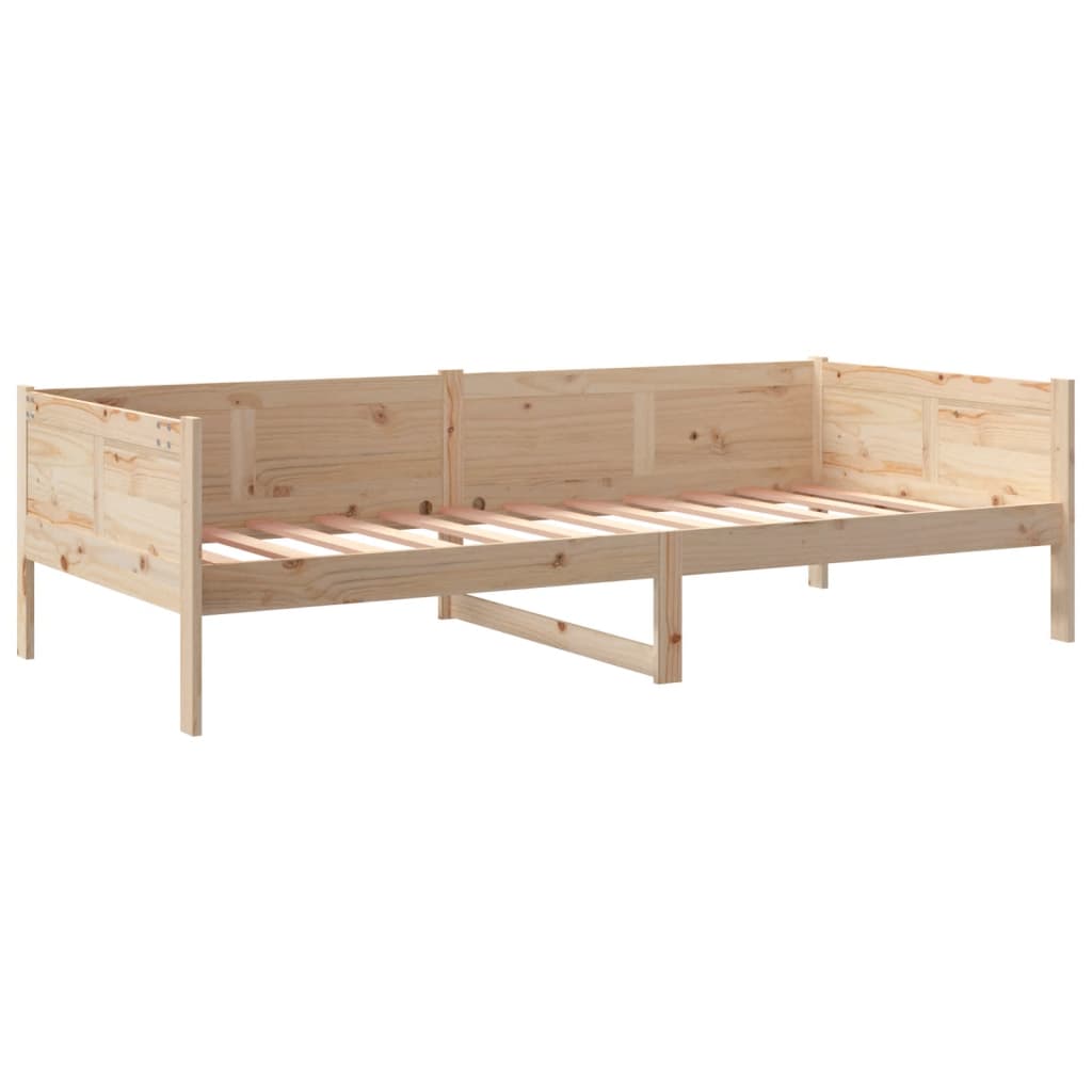 tömör fenyőfa kanapéágy 80x200 cm