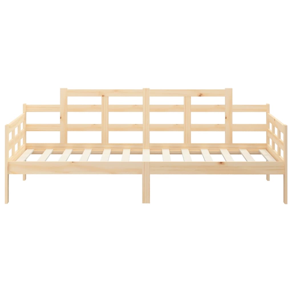 tömör fenyőfa kanapéágy 80x200 cm