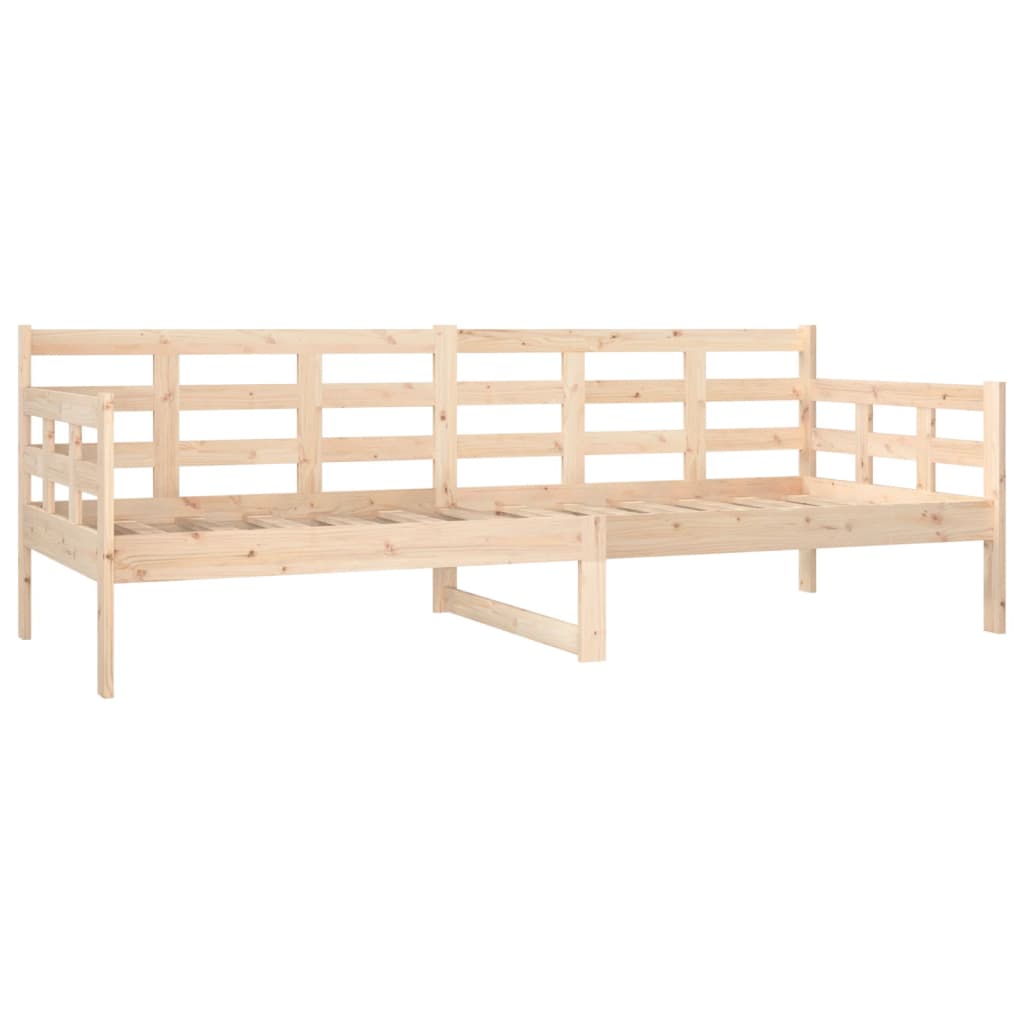 tömör fenyőfa kanapéágy 80x200 cm