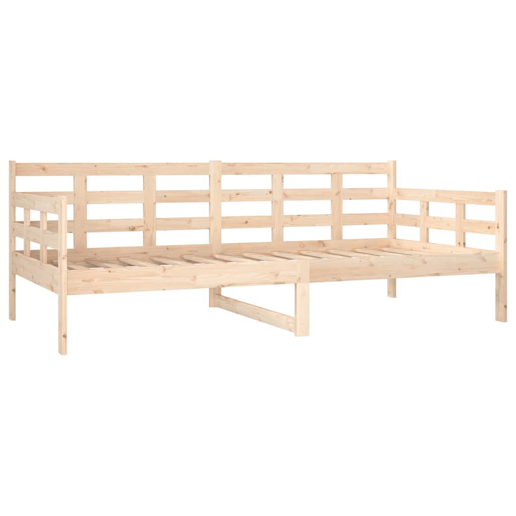 tömör fenyőfa kanapéágy 90 x 190 cm