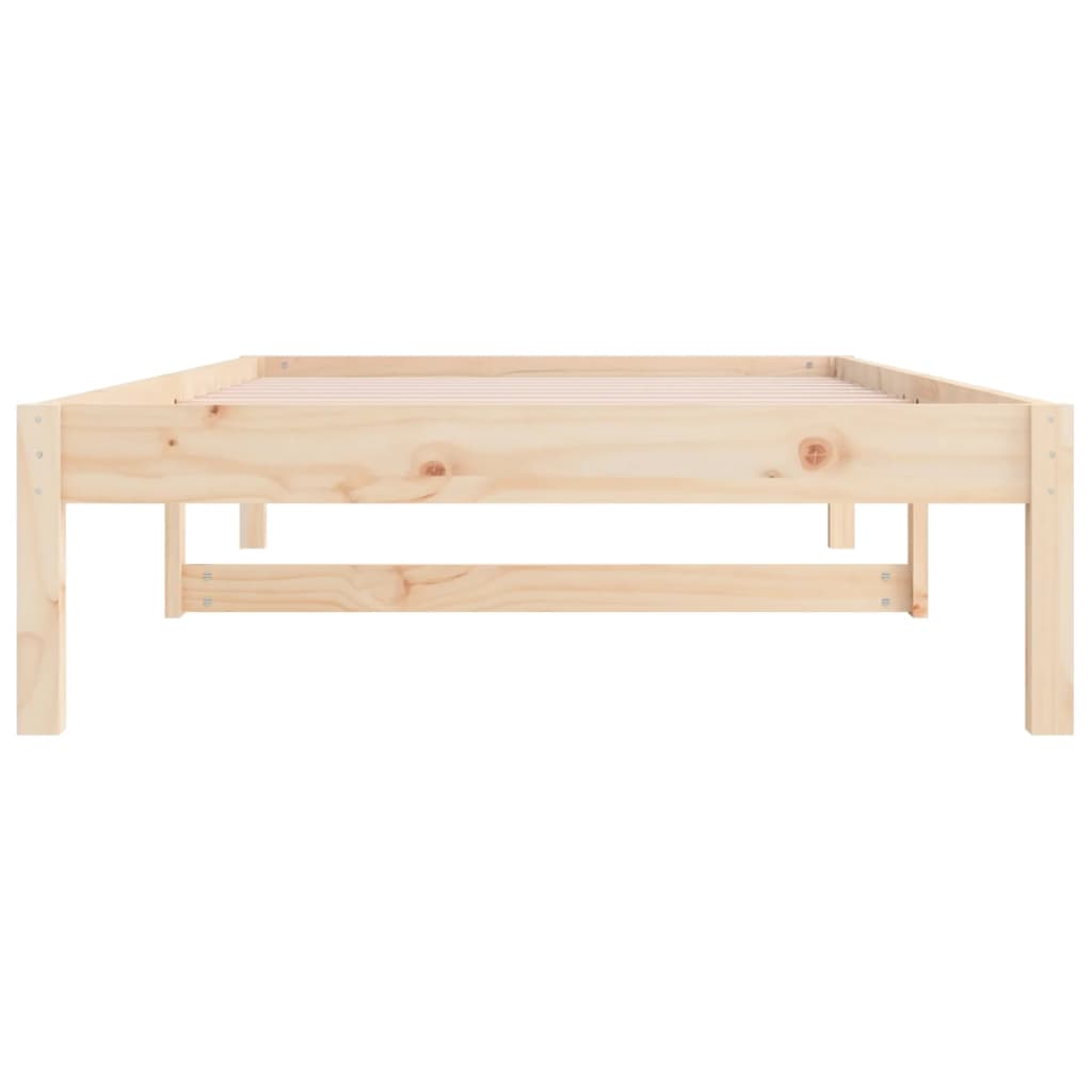 tömör fenyőfa kanapéágy 90 x 190 cm (Single)