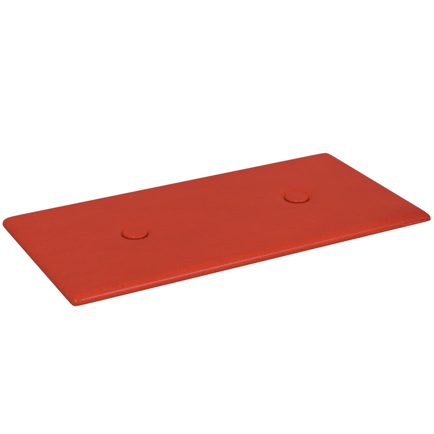 Fali Fejtámla 12 pcs Piros 30 x 15 cm Műbőr
