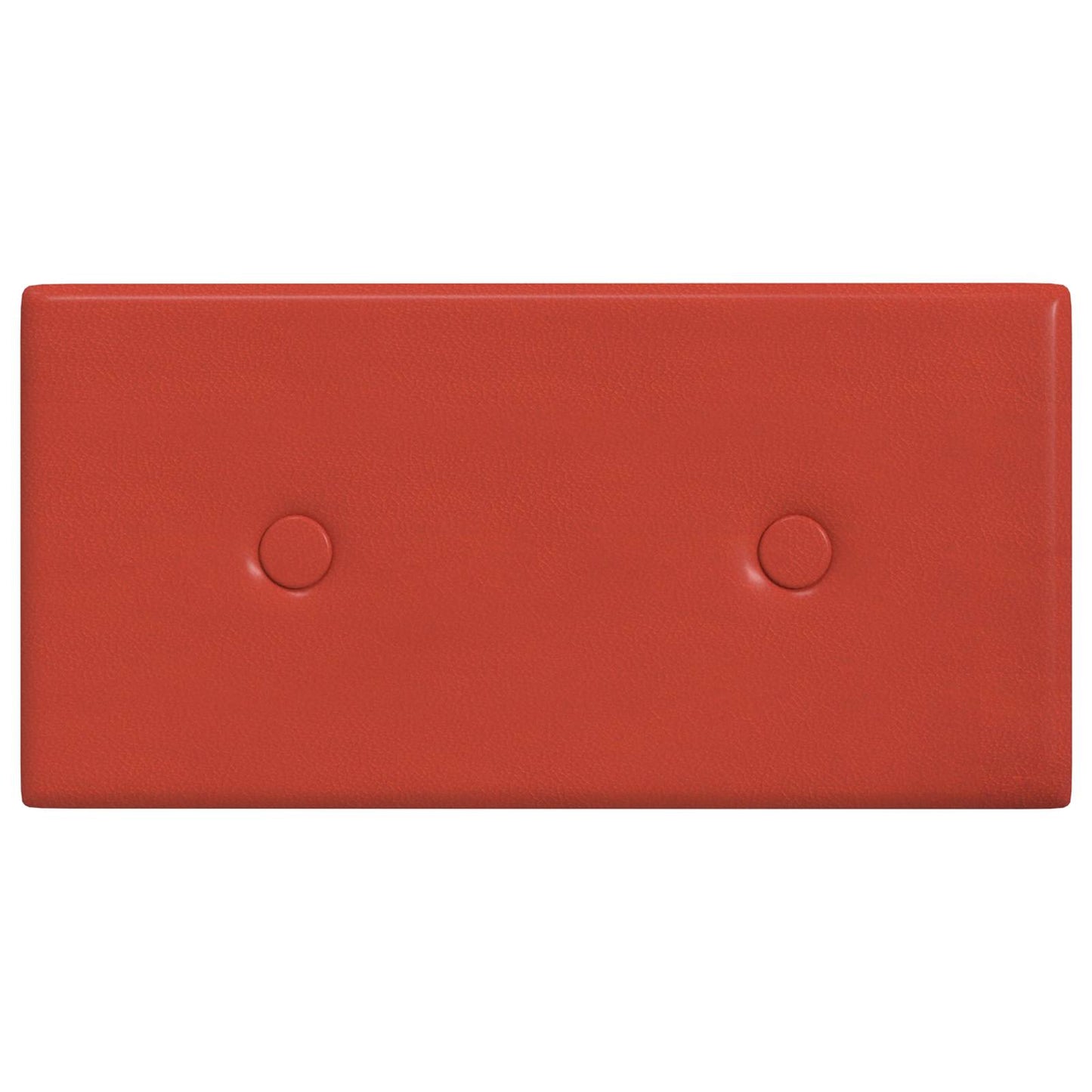 Fali Fejtámla 12 pcs Piros 30 x 15 cm Műbőr