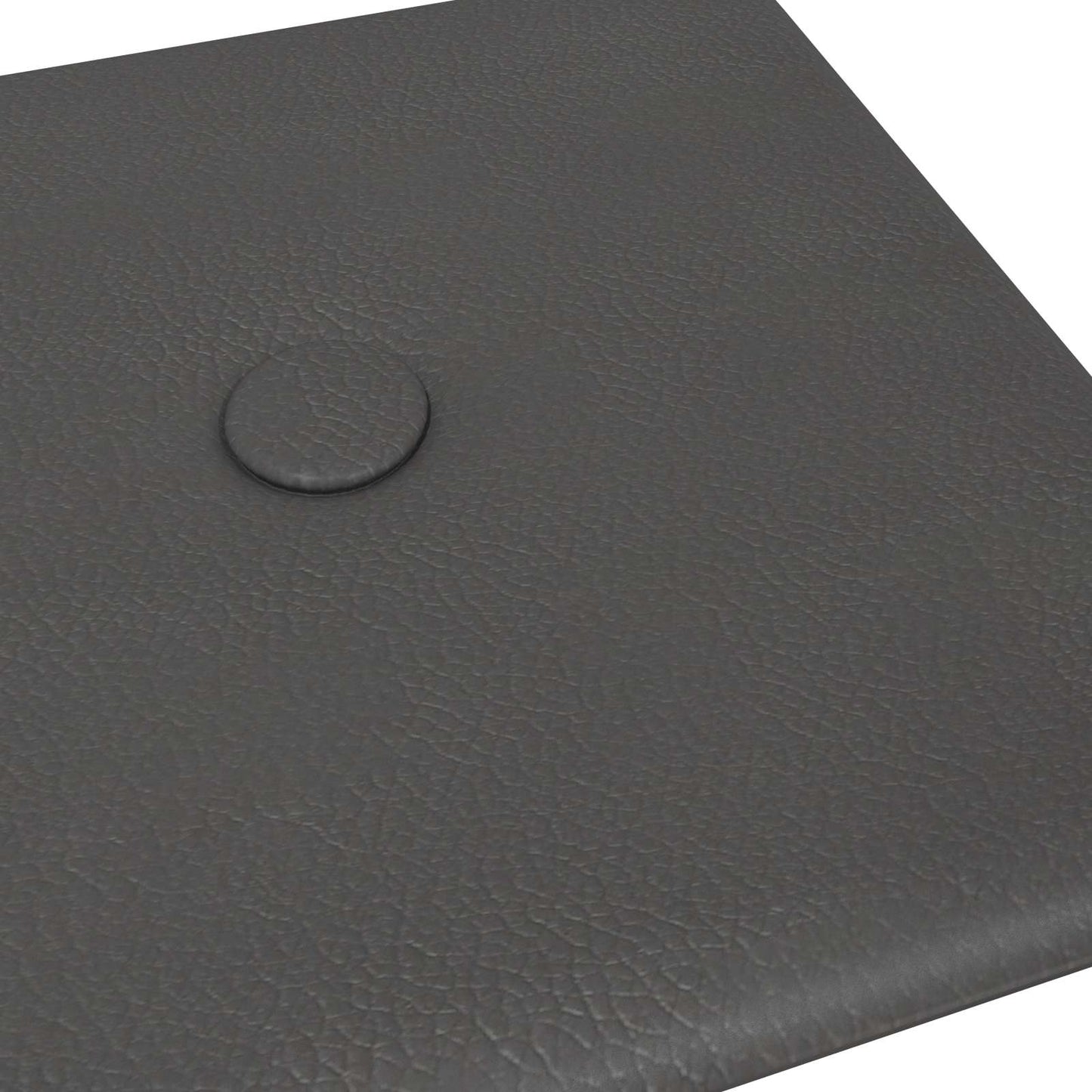Fali Fejtámla 12 pcs Szürke 30 x 15 cm Műbőr