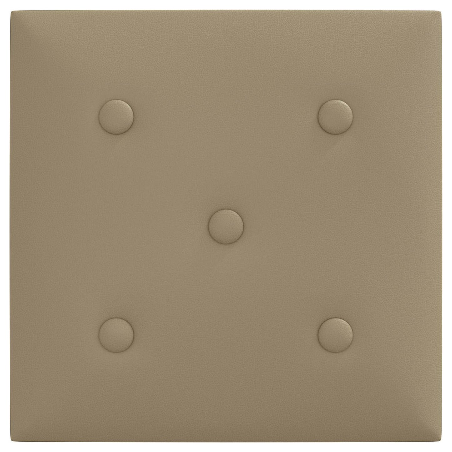Fali Fejtámla 12 pcs Cappuccino 30 x 30 cm Műbőr
