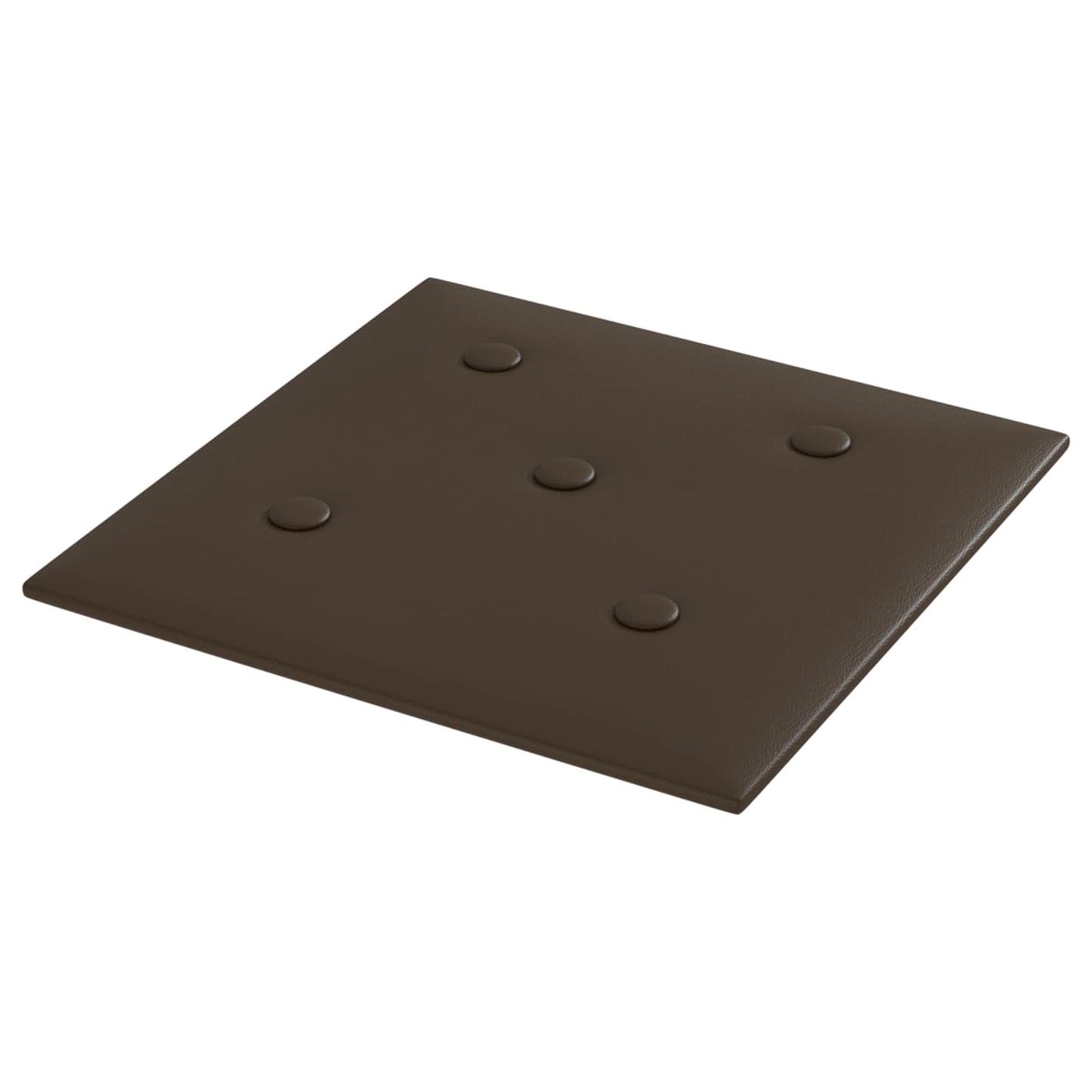 Fali Fejtámla 12 pcs Barna 30 x 30 cm Műbőr