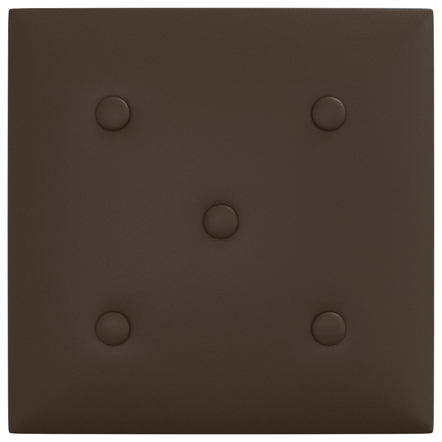 Fali Fejtámla 12 pcs Barna 30 x 30 cm Műbőr