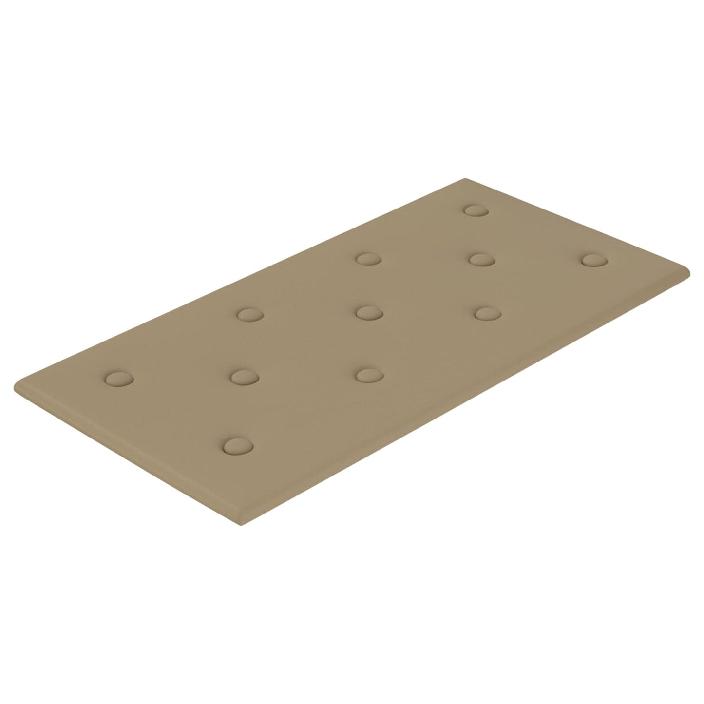 Fali Fejtámla 12 pcs Cappuccino 60 x 30 cm Műbőr