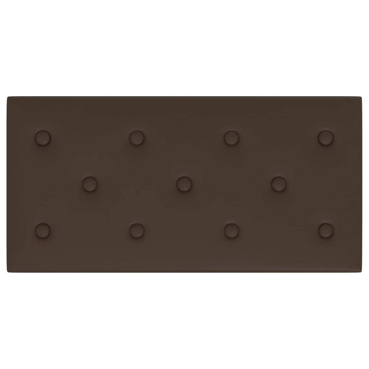 Fali Fejtámla 12 pcs Barna 60 x 30 cm Műbőr