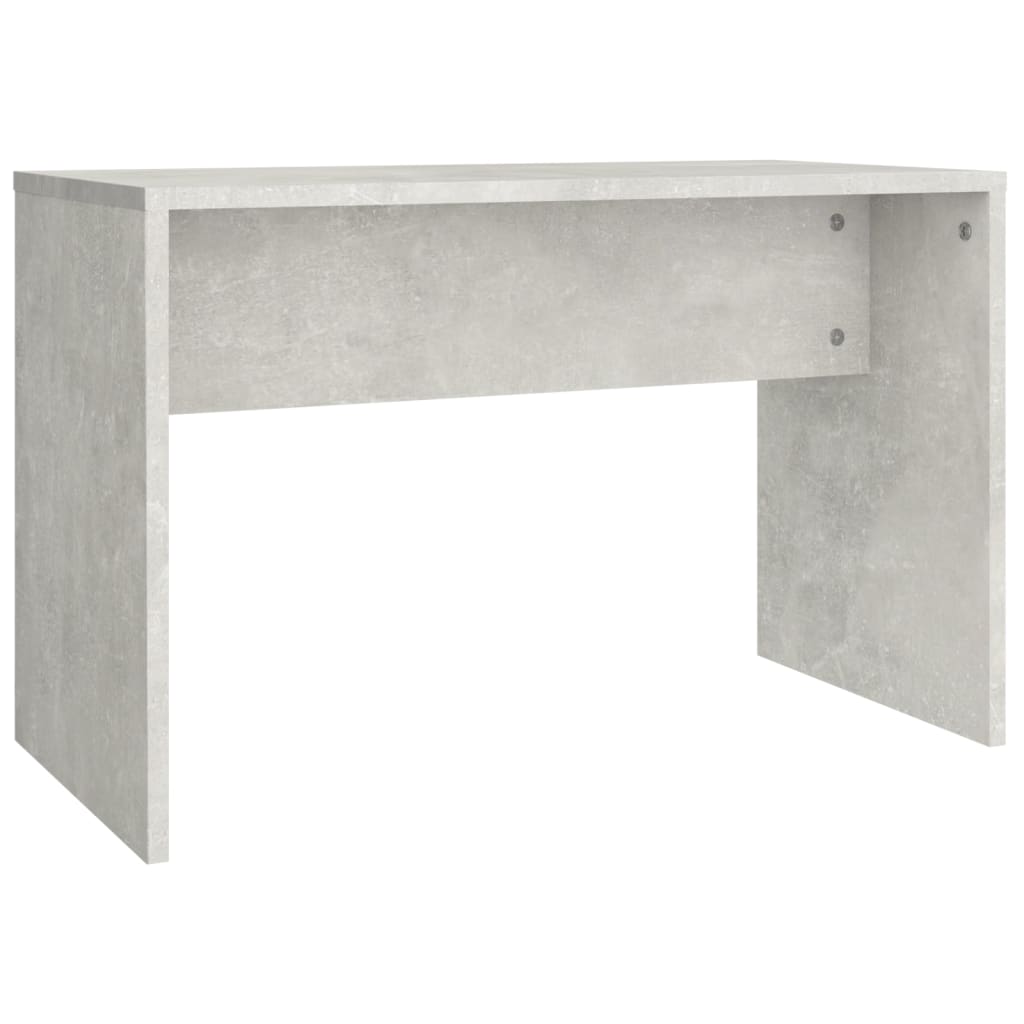betonszürke szerelt fa fésülködőszék 70 x 35 x 45 cm