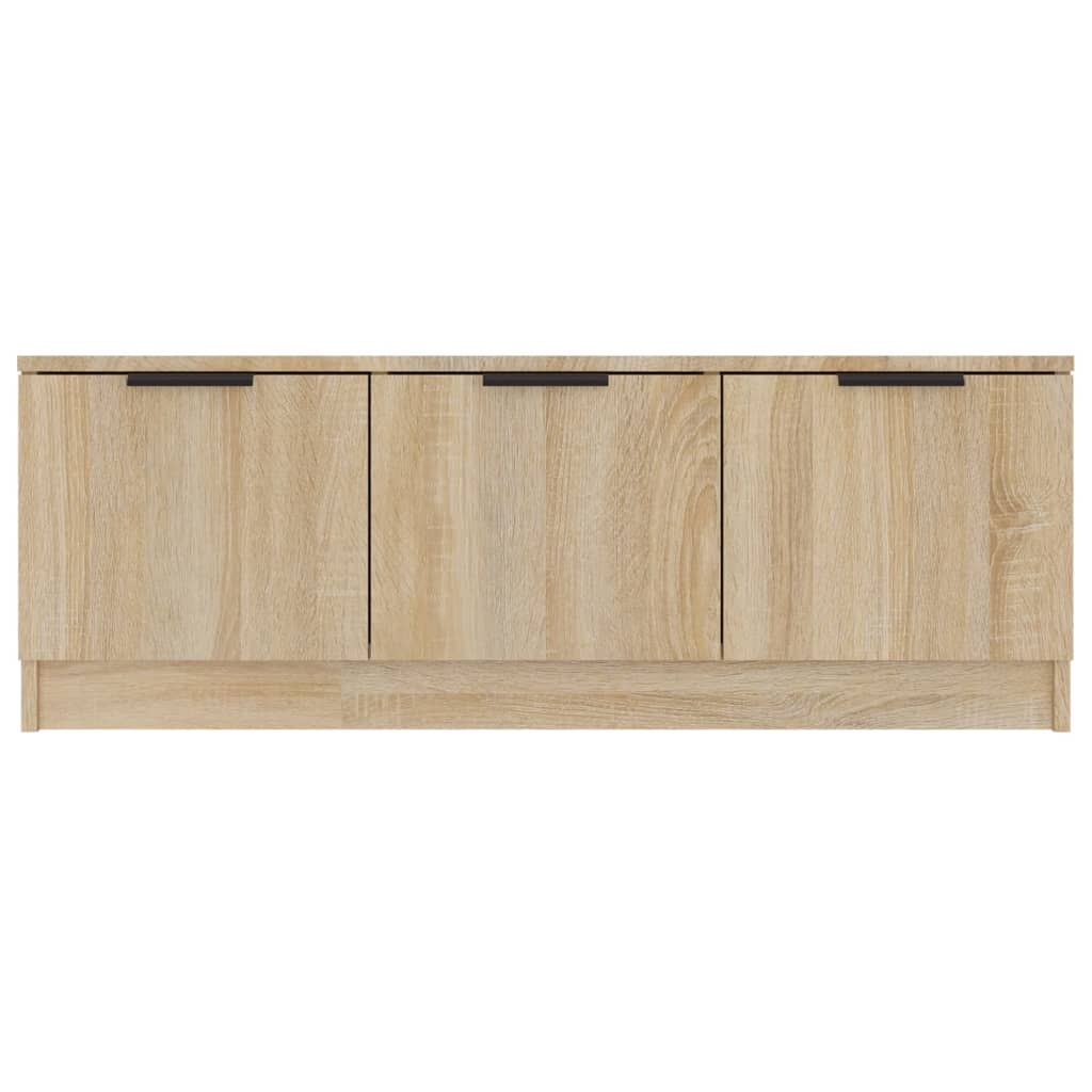 sonoma tölgy színű szerelt fa TV-szekrény 102 x 35 x 36,5 cm