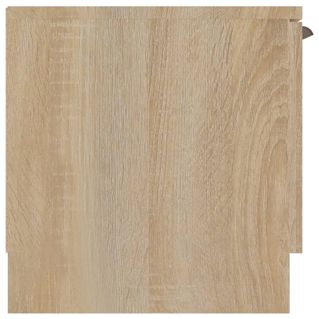 sonoma tölgy színű szerelt fa TV-szekrény 102 x 35 x 36,5 cm