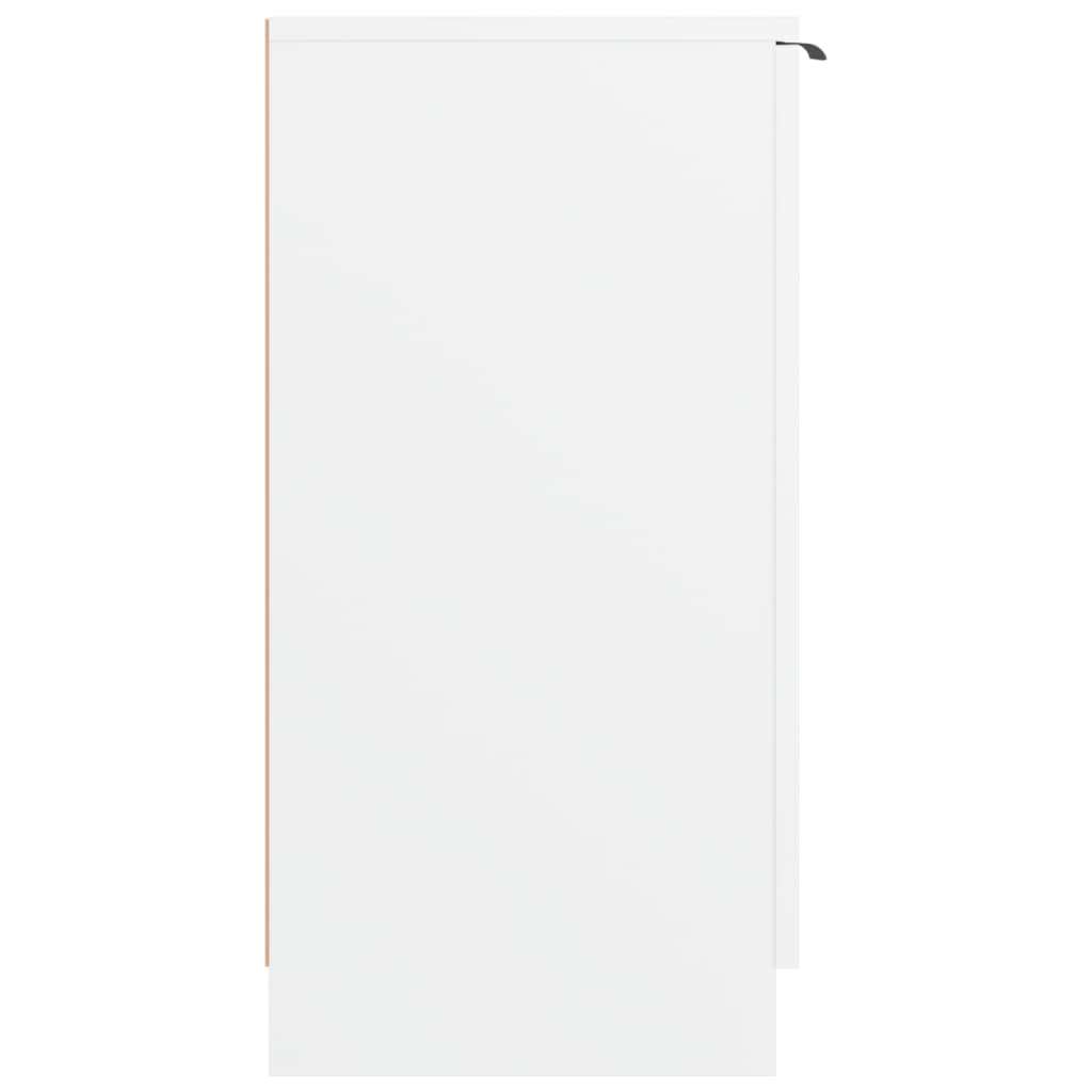 füstös tölgyszínű szerelt fa cipősszekrény 59 x 35 x 70