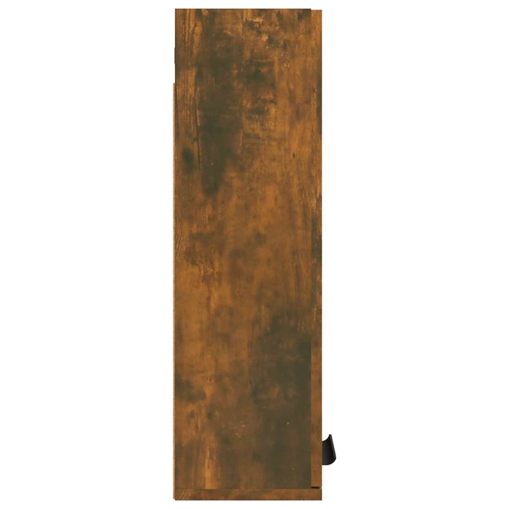 füstös tölgy színű fali fürdőszobaszekrény 32 x 20 x 67 cm
