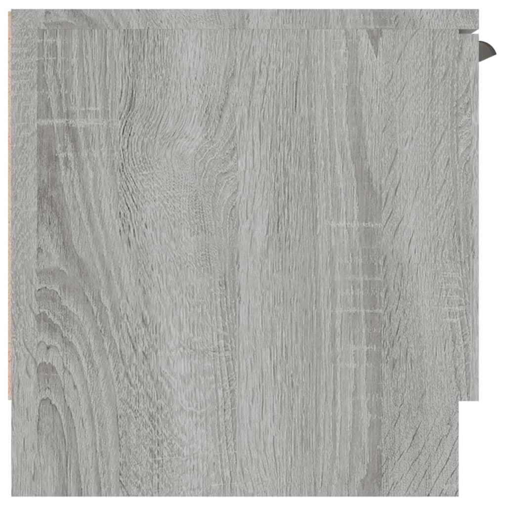 szürke sonoma színű szerelt fa TV-szekrény 102 x 35 x 36,5 cm