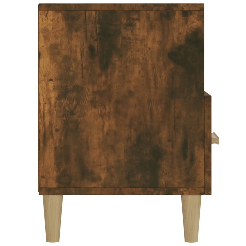 füstös tölgy színű szerelt fa TV-szekrény 102 x 36 x 50 cm