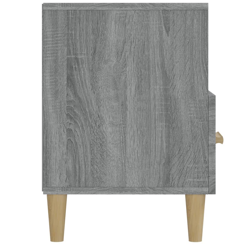 szürke sonoma színű szerelt fa TV-szekrény 120 x 36 x 50 cm