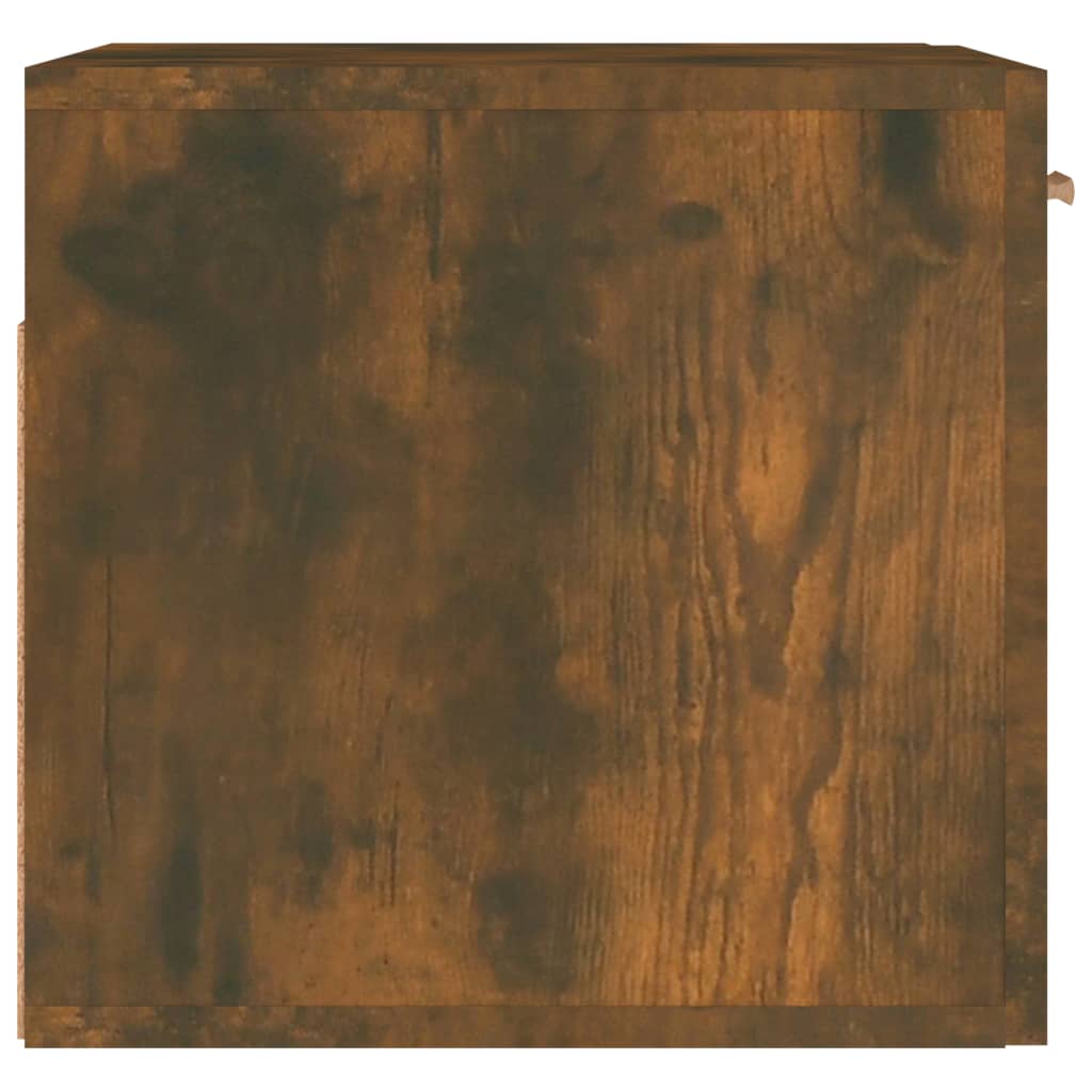 füstös tölgy színű szerelt fa faliszekrény 80 x 35 x 36,5 cm