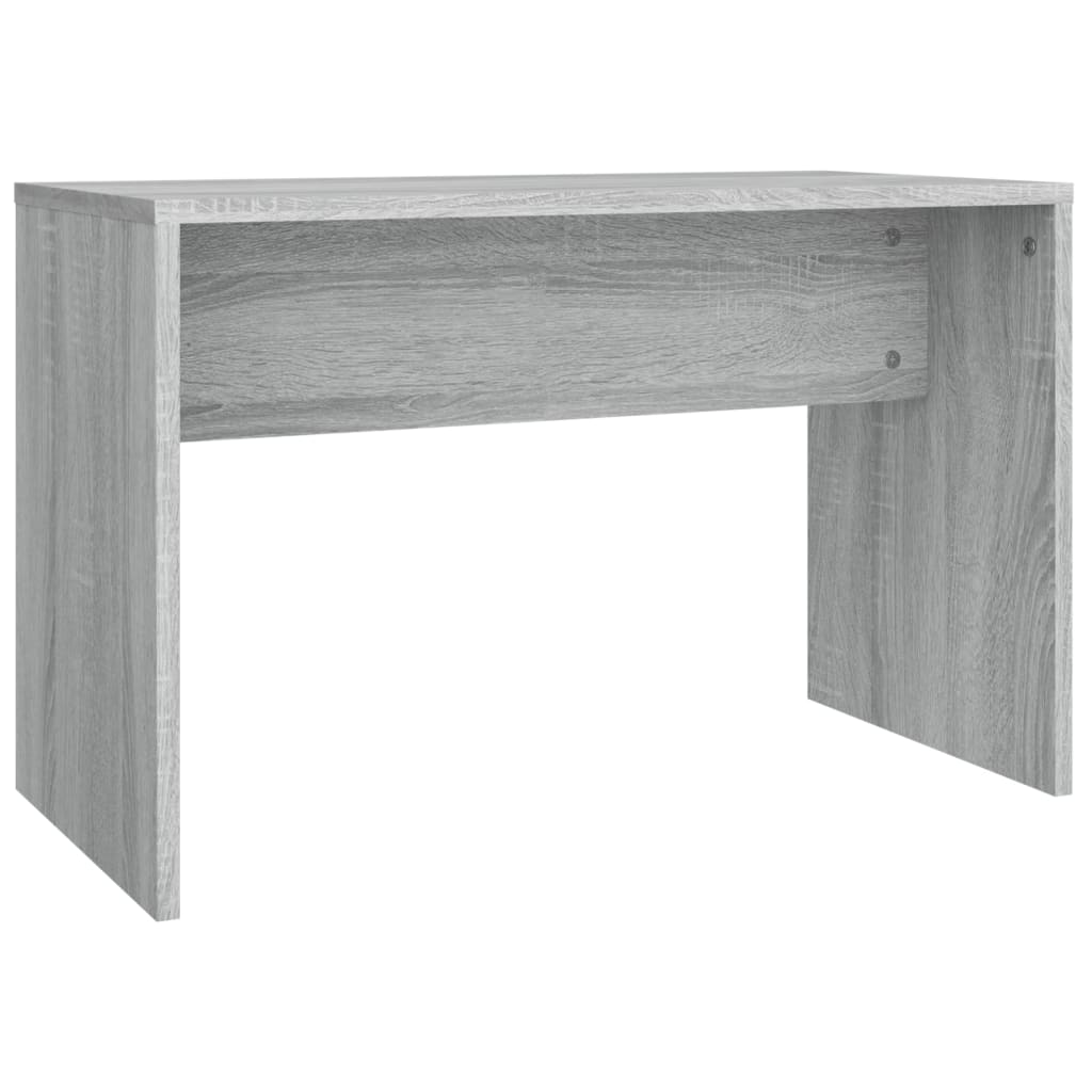szürke sonoma színű szerelt fa fésülködőszék 70 x 35 x 45 cm