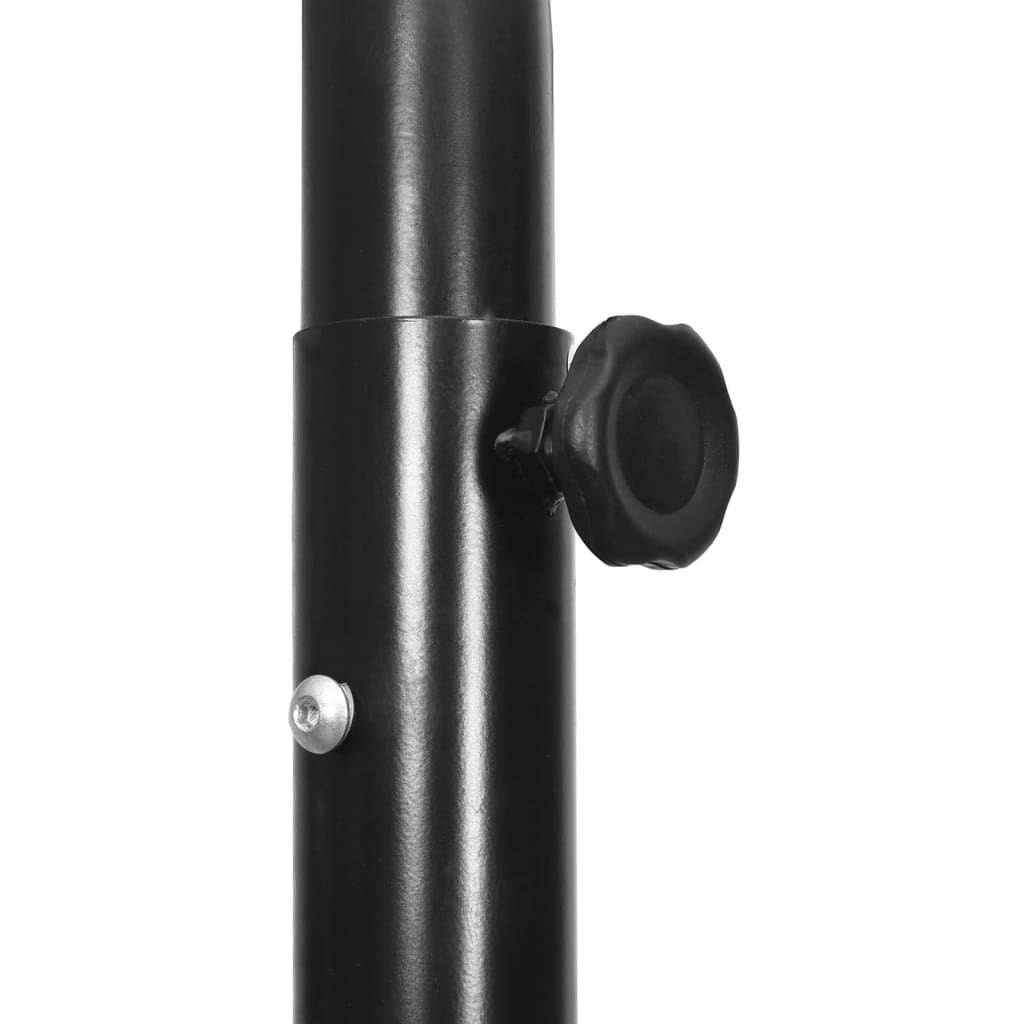 fehér polietilén kosárlabda állvány 282-352 cm