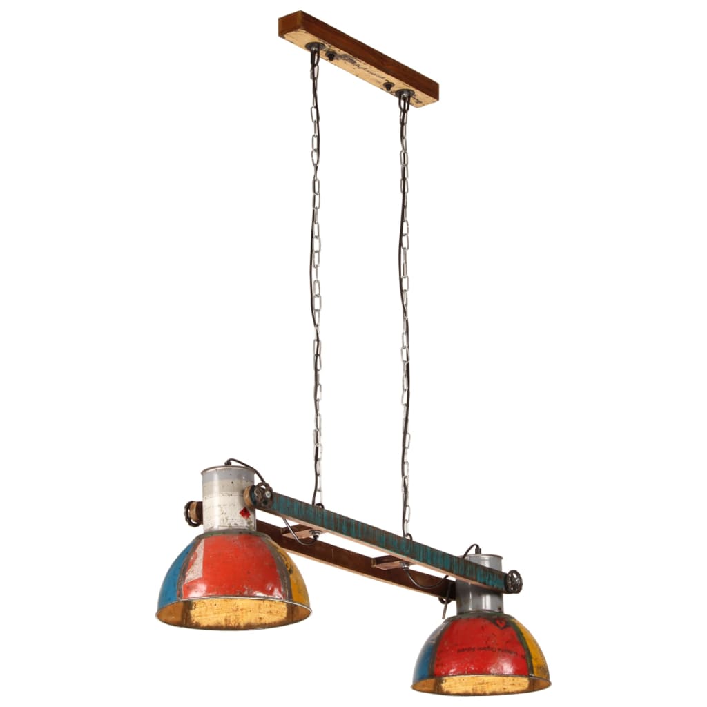 többszínű ipari függőlámpa 25 W 111 cm E27