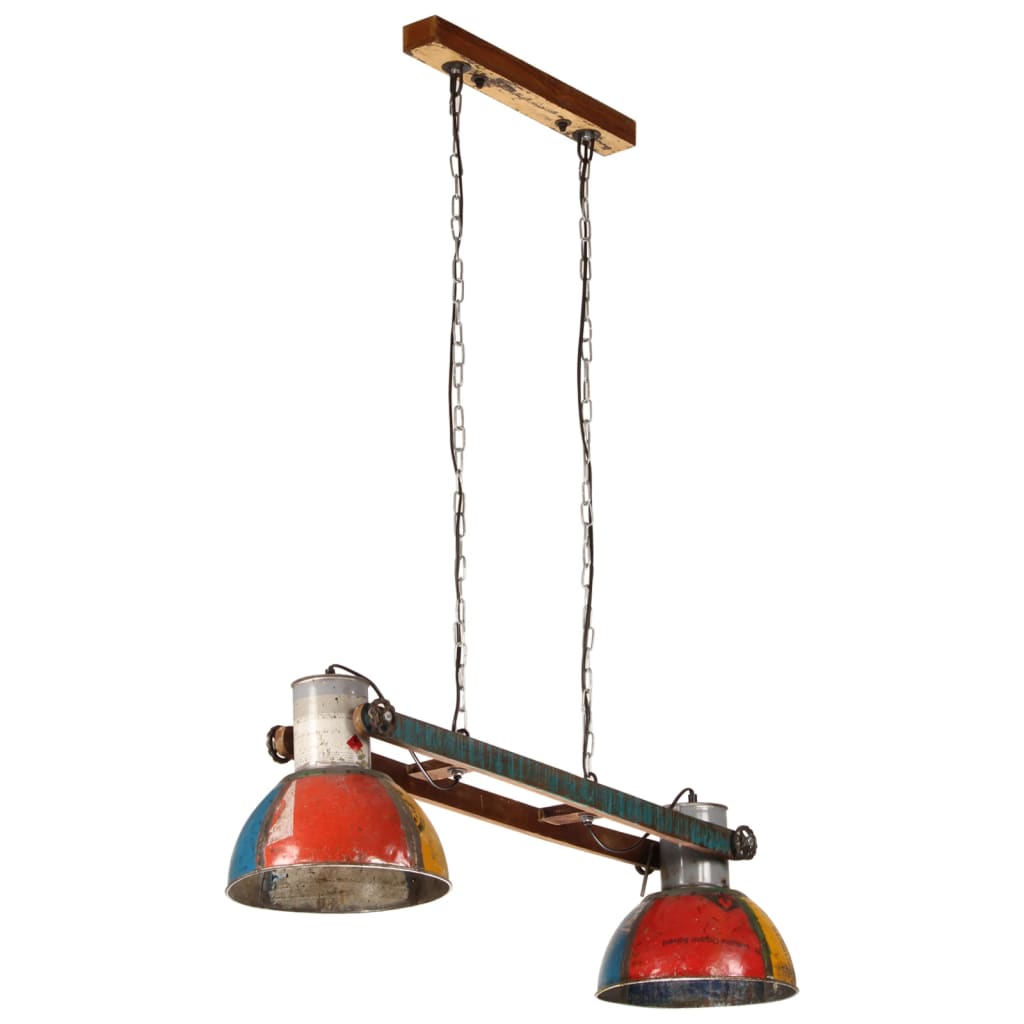 többszínű ipari függőlámpa 25 W 111 cm E27