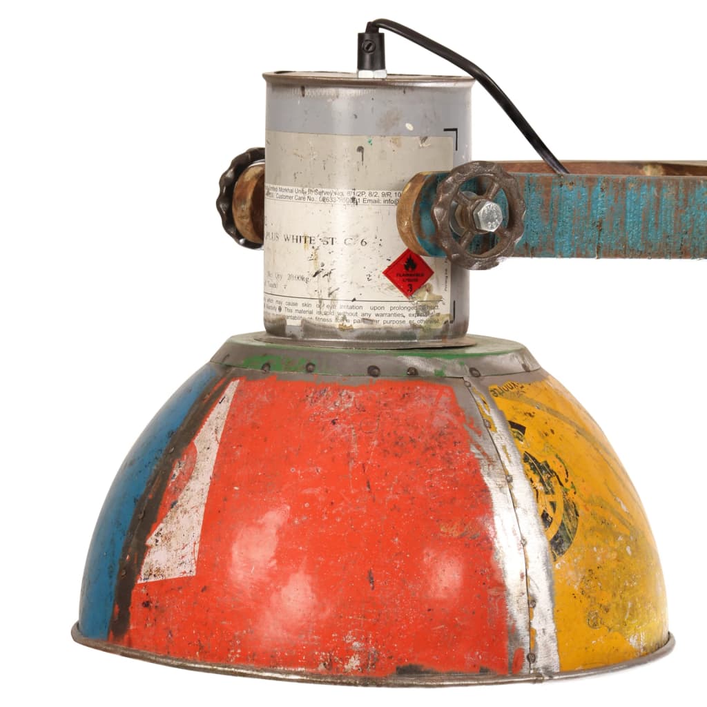 többszínű ipari függőlámpa 25 W 111 cm E27