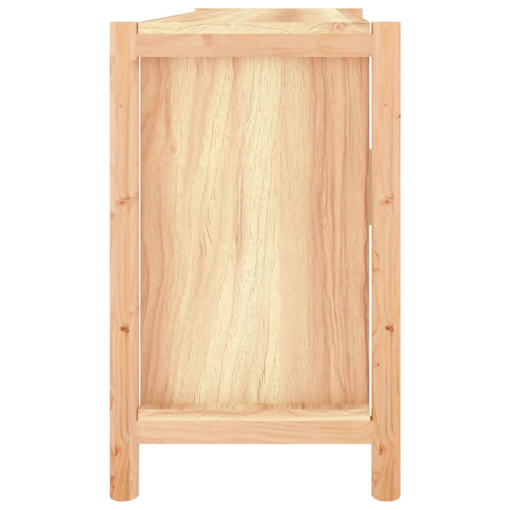 szerelt fa tálalószekrény 107x38x60 cm
