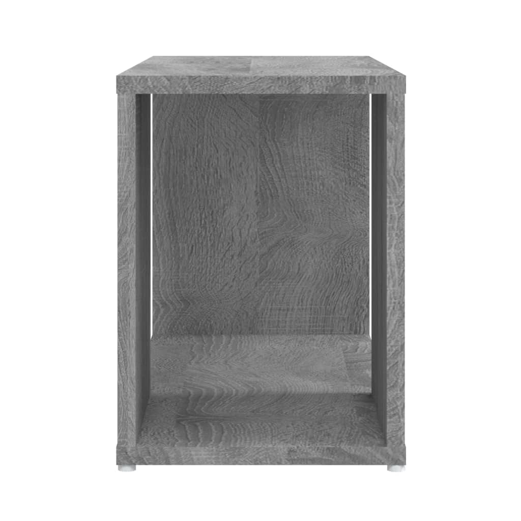 szürke sonoma színű szerelt fa TV-szekrény 60 x 24 x 32 cm