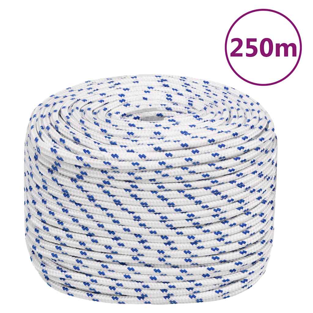 fehér polipropilén hajókötél 8 mm 250 m