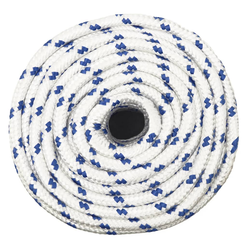fehér polipropilén hajókötél 14 mm 25 m