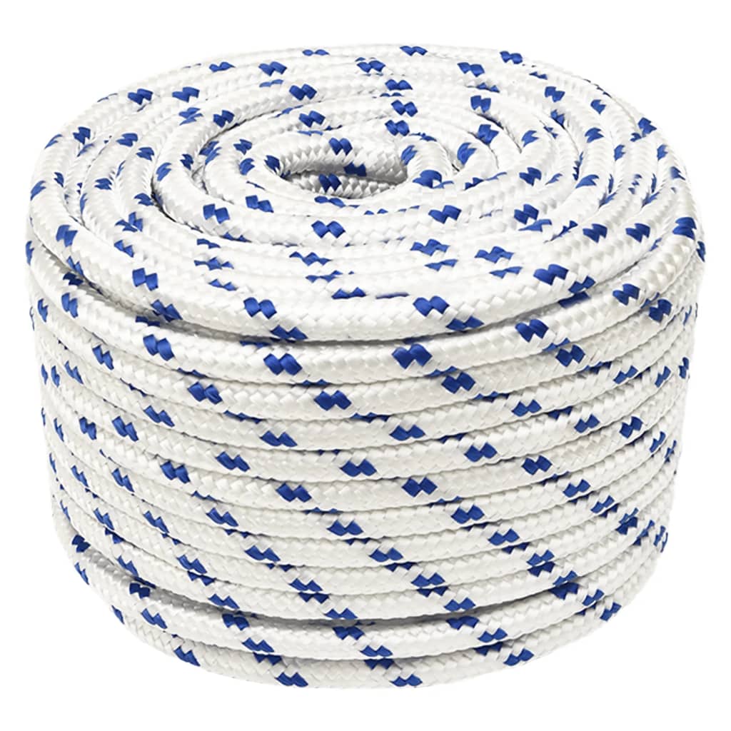 fehér polipropilén hajókötél 14 mm 100 m
